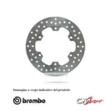 BREMBO - DISCO SERIE ORO FISSO 68B407M5 Posteriore