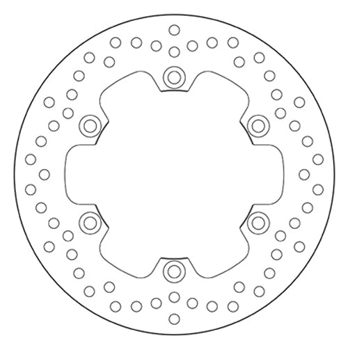 BREMBO - DISCO SERIE ORO FISSO 68B407M5 Posteriore
