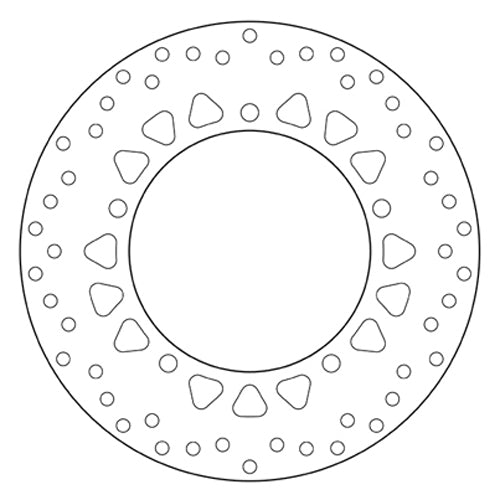 BREMBO - DISCO SERIE ORO FISSO 68B407M7 Anteriore