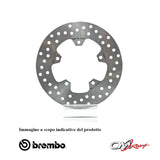 BREMBO - DISCO SERIE ORO FISSO 68B407M8 Posteriore