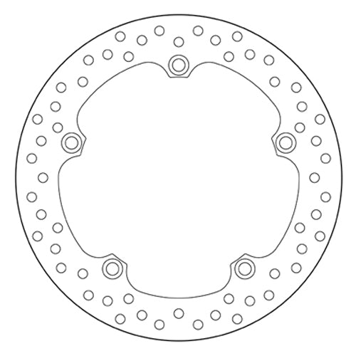 BREMBO - DISCO SERIE ORO FISSO 68B407N1 Posteriore