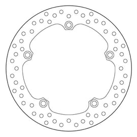 BREMBO - SERIE ORO FIXED DISC 68B407N1 Rear 