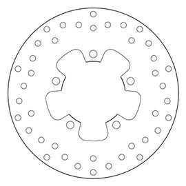 BREMBO - DISCO SERIE ORO FISSO 68B407N5 Posteriore