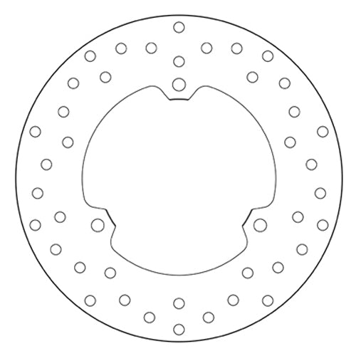 BREMBO - DISCO SERIE ORO FISSO 68B407P0 Posteriore