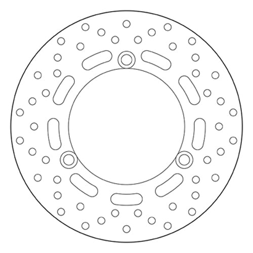 BREMBO - DISCO SERIE ORO FISSO 68B407P1