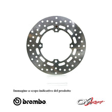 Carica l&#39;immagine nel visualizzatore Galleria, BREMBO - DISCO SERIE ORO FISSO 68B407P7 Posteriore