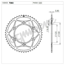 Carica l&#39;immagine nel visualizzatore di Gallery, KIT TRASMISSIONE TROFEO KTM Cod. 253922000