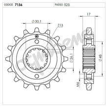 Carica l&#39;immagine nel visualizzatore Galleria, HONDA DID TRANSMISSION KIT Cod. 3755121444 