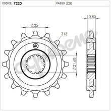 Carica l&#39;immagine nel visualizzatore di Gallery, KIT TRASMISSIONE TROFEO YAMAHA Cod. 255723000