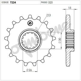 KIT TRASMISSIONE TROFEO BMW Cod. 255728000
