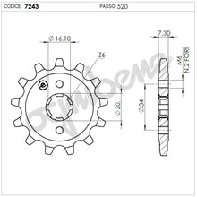 Carica l&#39;immagine nel visualizzatore di Gallery, KIT TRASMISSIONE DID KTM Cod. 375942000