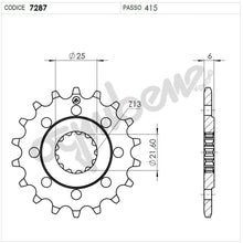 Carica l&#39;immagine nel visualizzatore di Gallery, KIT TRASMISSIONE DID RACING YAMAHA Cod. 37A282