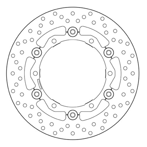 BREMBO - DISCO SERIE ORO FLOTTANTE 78B40818 Anteriore