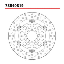 Carica l&#39;immagine nel visualizzatore di Gallery, BREMBO - DISCO SERIE ORO FLOTTANTE 78B40819 Anteriore