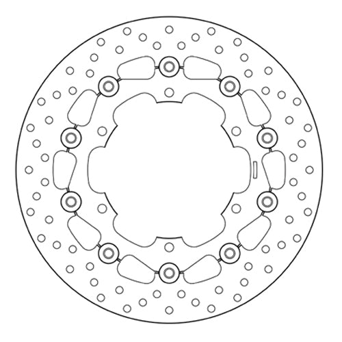 BREMBO - DISCO SERIE ORO FLOTTANTE 78B40830 anteriore