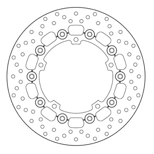 BREMBO - DISCO SERIE ORO FLOTTANTE 78B40837 Anteriore