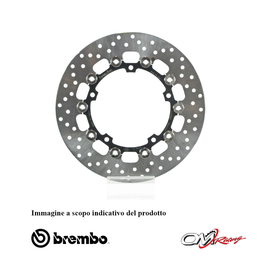 BREMBO - DISCO SERIE ORO FLOTTANTE 78B40837 Anteriore