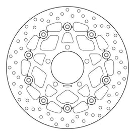 BREMBO - DISCO SERIE ORO FLOTTANTE 78B40840 Anteriore