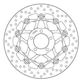 BREMBO - DISCO SERIE ORO FLOTTANTE 78B40841 Anteriore