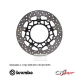 BREMBO - DISCO SERIE ORO FLOTTANTE 78B40866 Anteriore