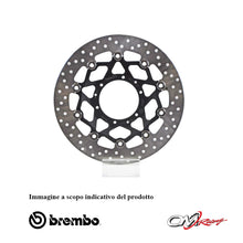 Carica l&#39;immagine nel visualizzatore Galleria, BREMBO - DISCO SERIE ORO FLOTTANTE 78B40867 Anteriore