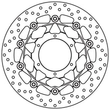 Carica l&#39;immagine nel visualizzatore di Gallery, BREMBO - DISCO SERIE ORO FLOTTANTE 78B40867 Anteriore