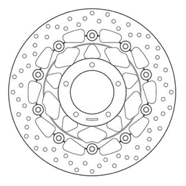 BREMBO - DISCO SERIE ORO FLOTTANTE 78B40868 Anteriore