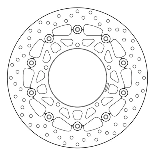 BREMBO - DISCO SERIE ORO FLOTTANTE 78B40871 Anteriore