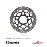 BREMBO - DISCO SERIE ORO FLOTTANTE 78B40876 Anteriore