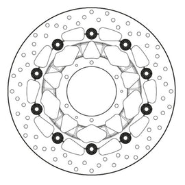 BREMBO - SERIE ORO FLOATING DISC 78B40876 Front 