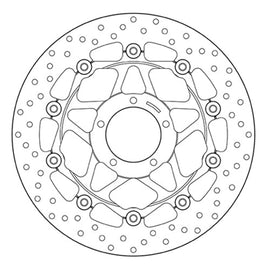 BREMBO - DISCO SERIE ORO FLOTTANTE 78B40880 Anteriore