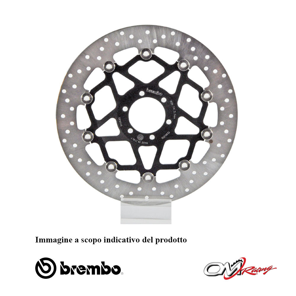 BREMBO - DISCO SERIE ORO FISSO 68B407G6 Posteriore