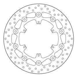 BREMBO - DISCO SERIE ORO FLOTTANTE 78B40833 Posteriore