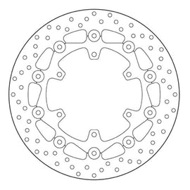 BREMBO - SERIE ORO FLOATING DISC 78B40894 Front 