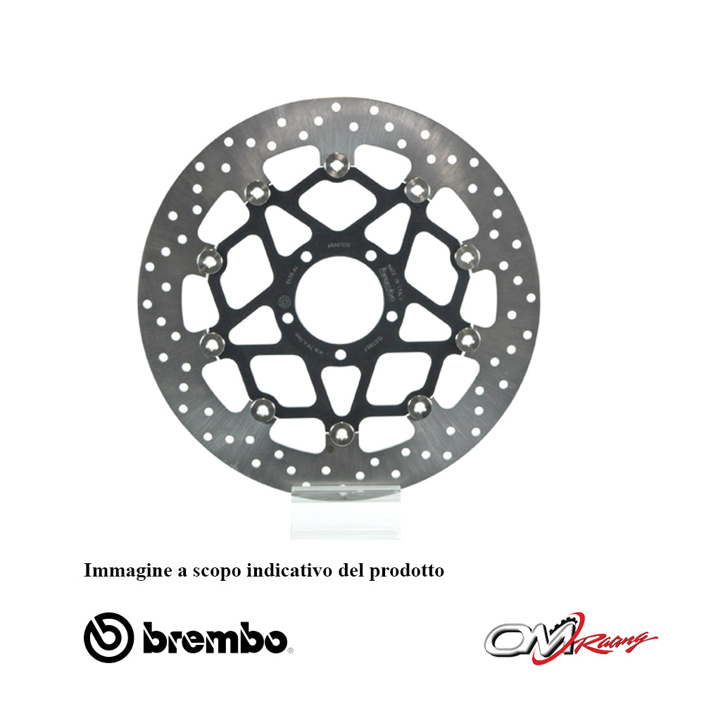 BREMBO - DISCO SERIE ORO FLOTTANTE 78B408A4 Anteriore