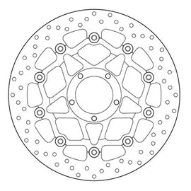 BREMBO - DISCO SERIE ORO FLOTTANTE 78B408A4 Anteriore