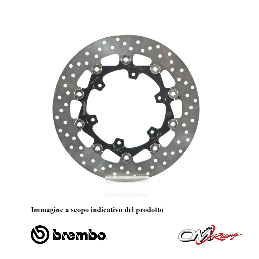 BREMBO - DISCO SERIE ORO FLOTTANTE 78B408A5 Anteriore