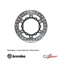 Carica l&#39;immagine nel visualizzatore Galleria, BREMBO - DISCO SERIE ORO FLOTTANTE 78B408A6 Posteriore