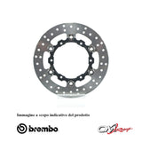 BREMBO - DISCO SERIE ORO FLOTTANTE 78B408A6 Posteriore