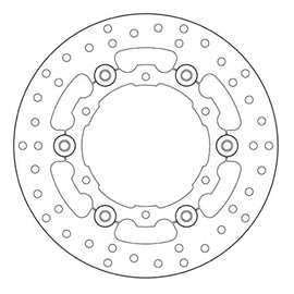 BREMBO - DISCO SERIE ORO FLOTTANTE 78B408A6 Posteriore