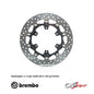 BREMBO - DISCO SERIE ORO FLOTTANTE 78B408A8 Anteriore