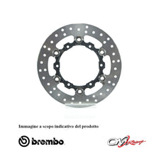 Carica l&#39;immagine nel visualizzatore Galleria, BREMBO - DISCO SERIE ORO FLOTTANTE 78B408A9 Posteriore