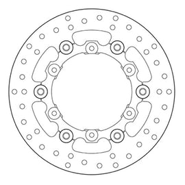 BREMBO - DISCO SERIE ORO FLOTTANTE 78B408A9 Posteriore
