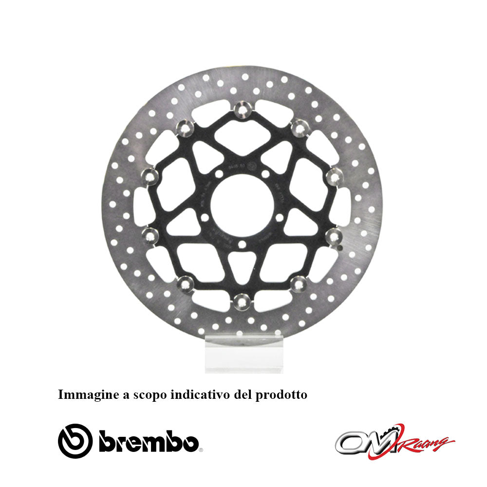 BREMBO - DISCO SERIE ORO FLOTTANTE 78B408B0 Anteriore