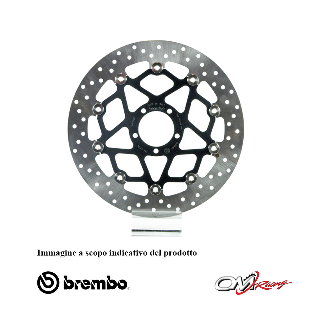 BREMBO - DISCO SERIE ORO FLOTTANTE 78B408B1 Anteriore