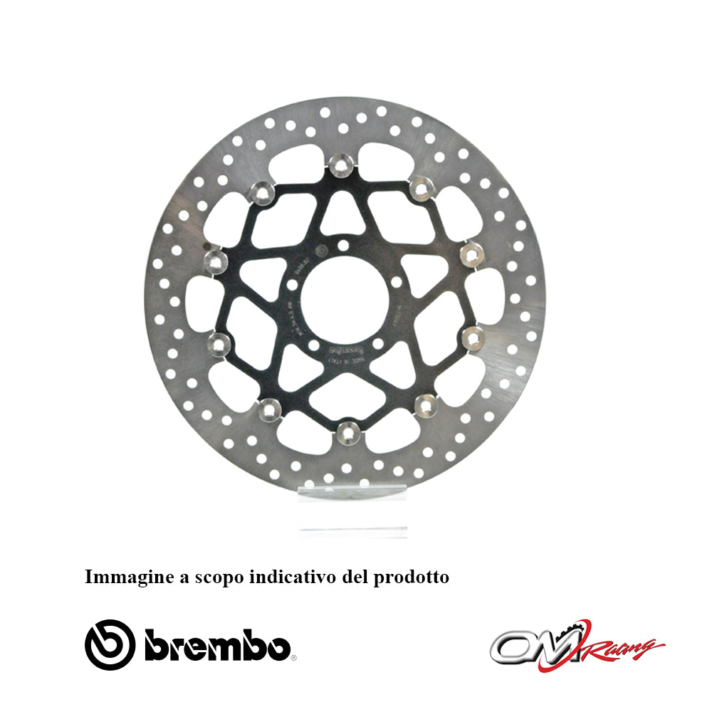 BREMBO - DISCO SERIE ORO FLOTTANTE 78B408B2 Anteriore