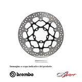 BREMBO - DISCO SERIE ORO FLOTTANTE 78B408B5 Anteriore