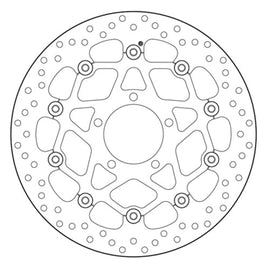 BREMBO - DISCO SERIE ORO FLOTTANTE 78B408B5 Anteriore