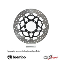 Carica l&#39;immagine nel visualizzatore Galleria, BREMBO - DISCO SERIE ORO FLOTTANTE 78B408B7 Anteriore