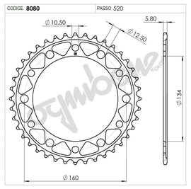 DID RACING HONDA TRANSMISSION KIT Cod. 37A028 